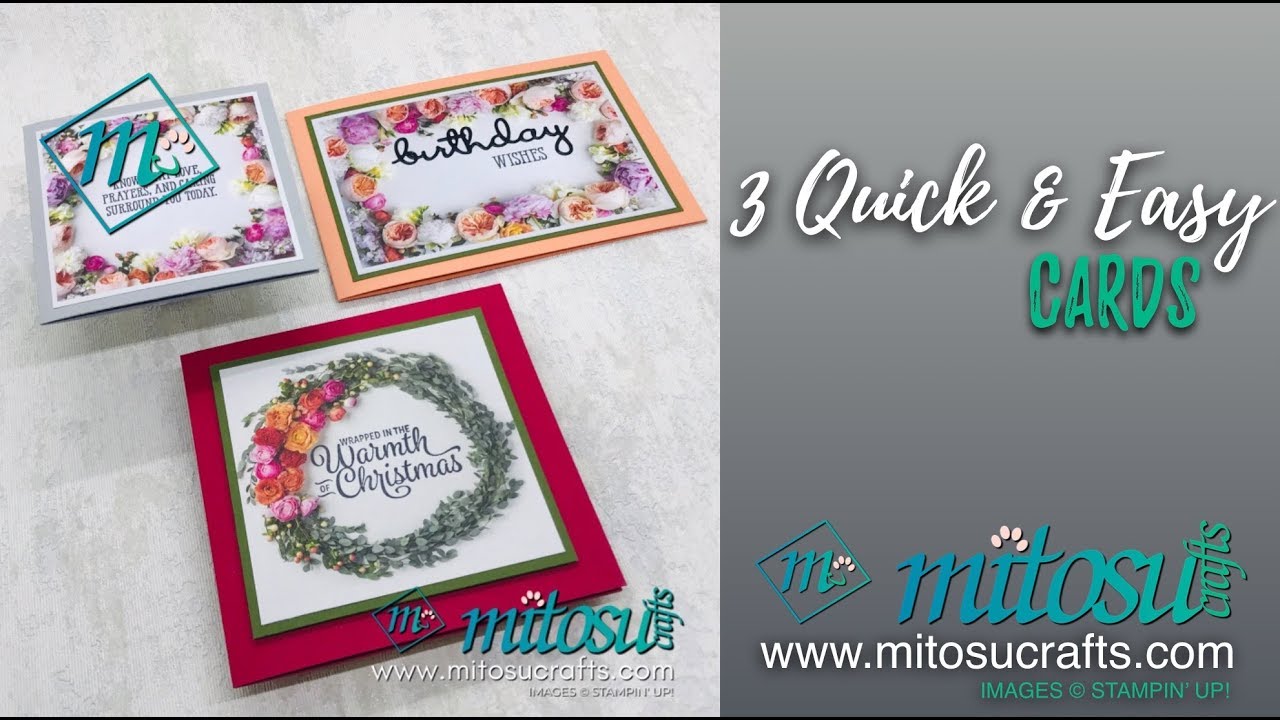 Petal Promenade & Good Morning Magnolia tutorial