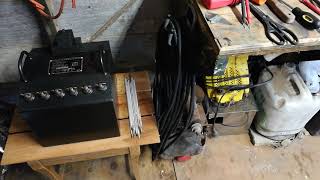 Update On Oil Cooled Stick Welder Ark Welder Buzz Box With New Power Lead