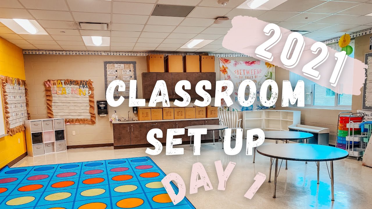 CLASSROOM SET UP 2021 | DAY 1 | 2nd Grade Teacher | Madison Campbell ...