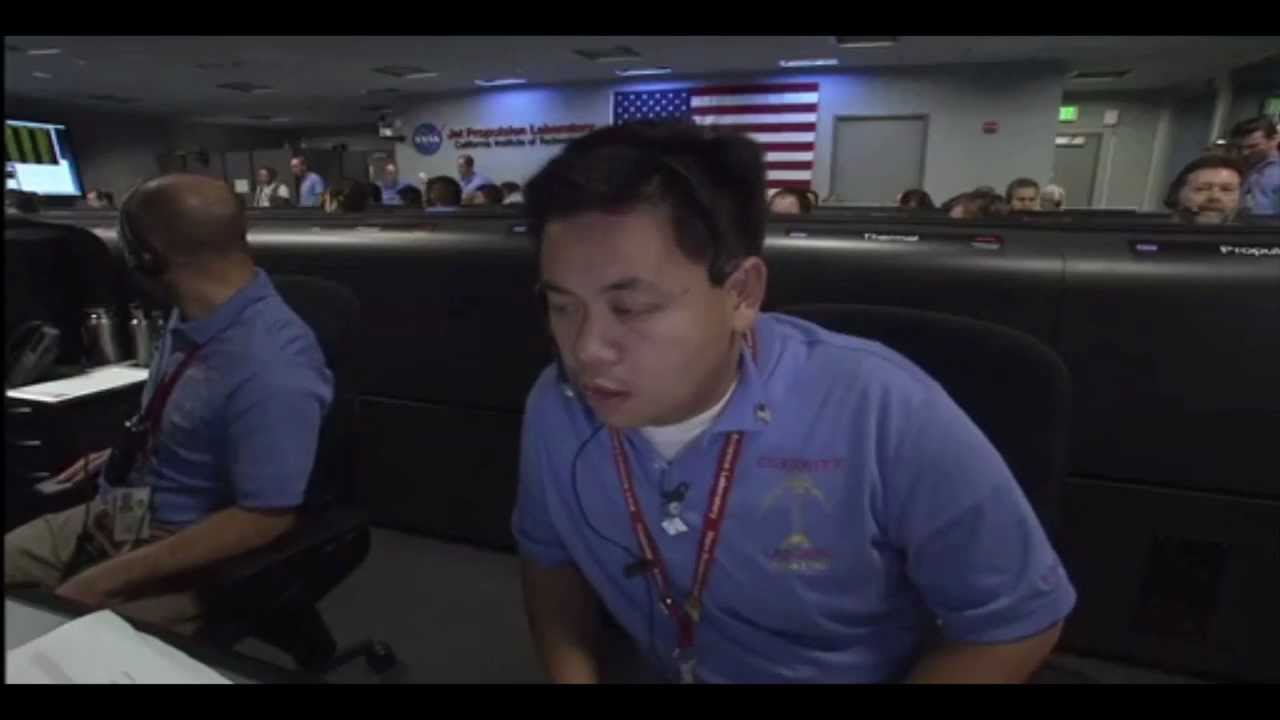 Uncovered (Leaked) Footage Curiosity Mars Rover Landing YouTube