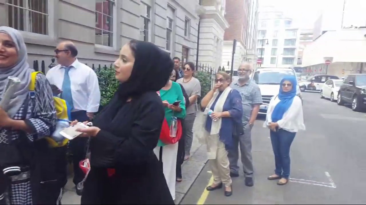 Nawaz Sharif Airport Departure - Avenfield House Live London