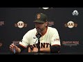 Tony Vitello impressed by Cesar Perdomo's confidence in MLB stint with Giants | NBC Sports Bay Area