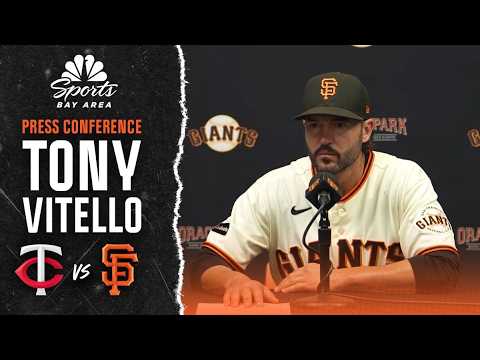 Tony Vitello impressed by Cesar Perdomo's confidence in MLB stint with Giants | NBC Sports Bay Area