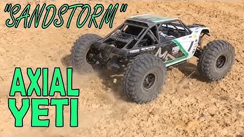 AXIAL YETI - awesome SAND bash