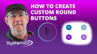 Divi Theme How To Create Custom Round Buttons 👍👍