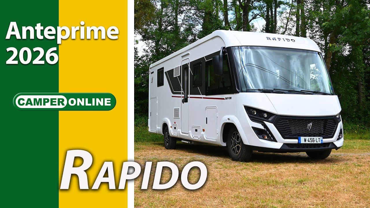 Rapido: anteprime e novità camper e van 2026