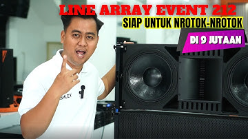 LINE ARRAY FROM ASHLEY TYPE EVENT 212, WHICH WILL MAKE YOUR CHEST TIGHT‼️😍🔥