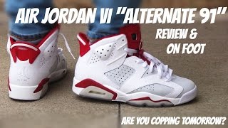 air jordan 6 alternate 91