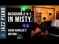 Backdoor 25 progression dans misty selon la mthode de berklee  leon dharmonie jazz