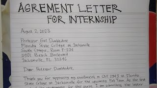 Información How to Write An Acknowledgement Letter for Internships Sample | Writing Practices Guía
