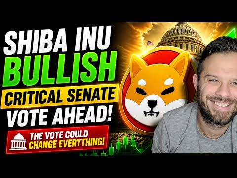 Video preview for Shiba Inu Coin | Major SHIB Volatility As Critical Clarity Act Senate Vote Ahead!