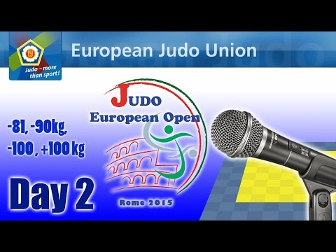 European Judo Open - Rome 2015 - Day 2