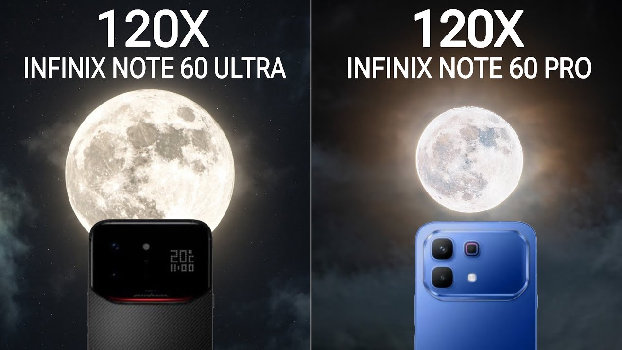Infinix Note 60 Ultra Vs Infinix Note 60 Pro Live Zoom Test Camera Comparison