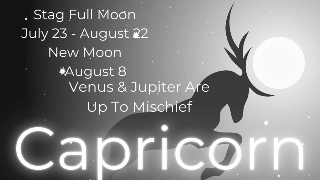 Capricorn, This Can't Be Ignored // July Full Moon Tarot Reading