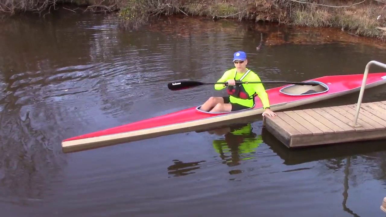 Sea-Lect Designs TrueCourse rudder installation on a K2 kayak - YouTube