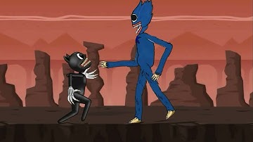 Huggy Wuggy vs cartoon Cat Drawing cartoons #drawingcartoons2 #huggywuggy