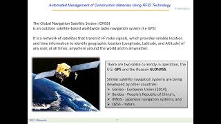 Automated Management of construction material using RFID technology Part 2