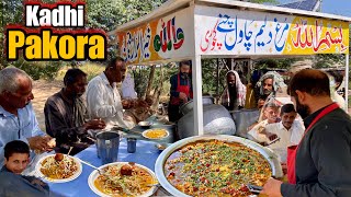 Sargodha Best Punjabi kadhi pakora,Haleem Chawal Breakfast | Best street food in Pakistan
