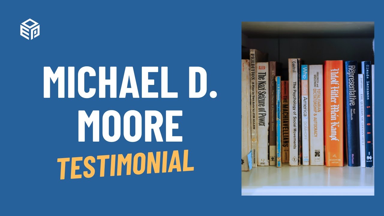 Michael D. Moore Book Publishing Testimonial with Elite Online Publishing