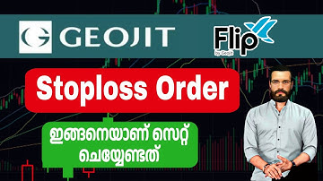 Mastering Risk Management: How to Perfectly Place a Stoploss Order on Geojit Flip App!