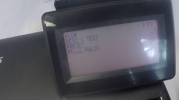 How to program a PLU or menu item on the SAM4s SPS-320, SPS-340 or SPS-345 cash register