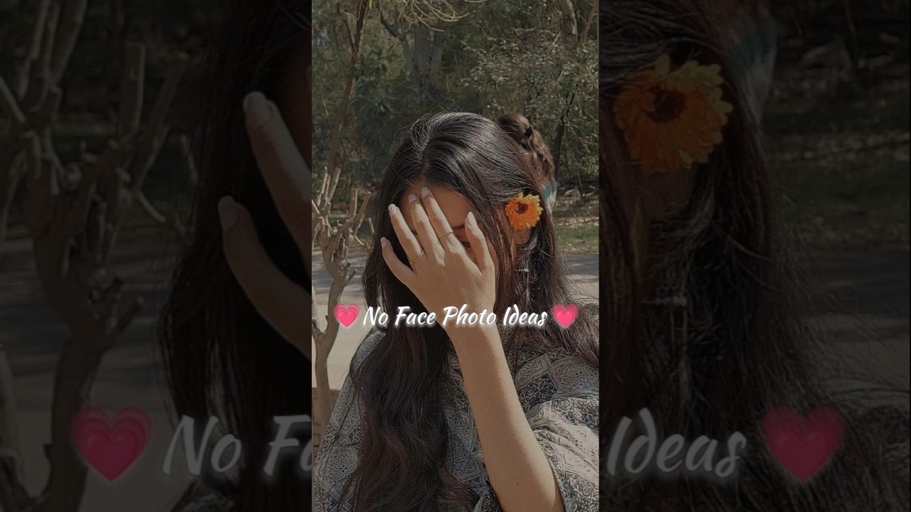 No face photo ideas 🌈💫🎀 hide face photo poses for girls 🌸 