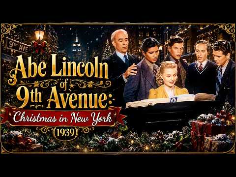 Abe Lincoln of 9th Avenue: Christmas in New York (1939) - PUBLIC DOMAIN FULL MOVIE