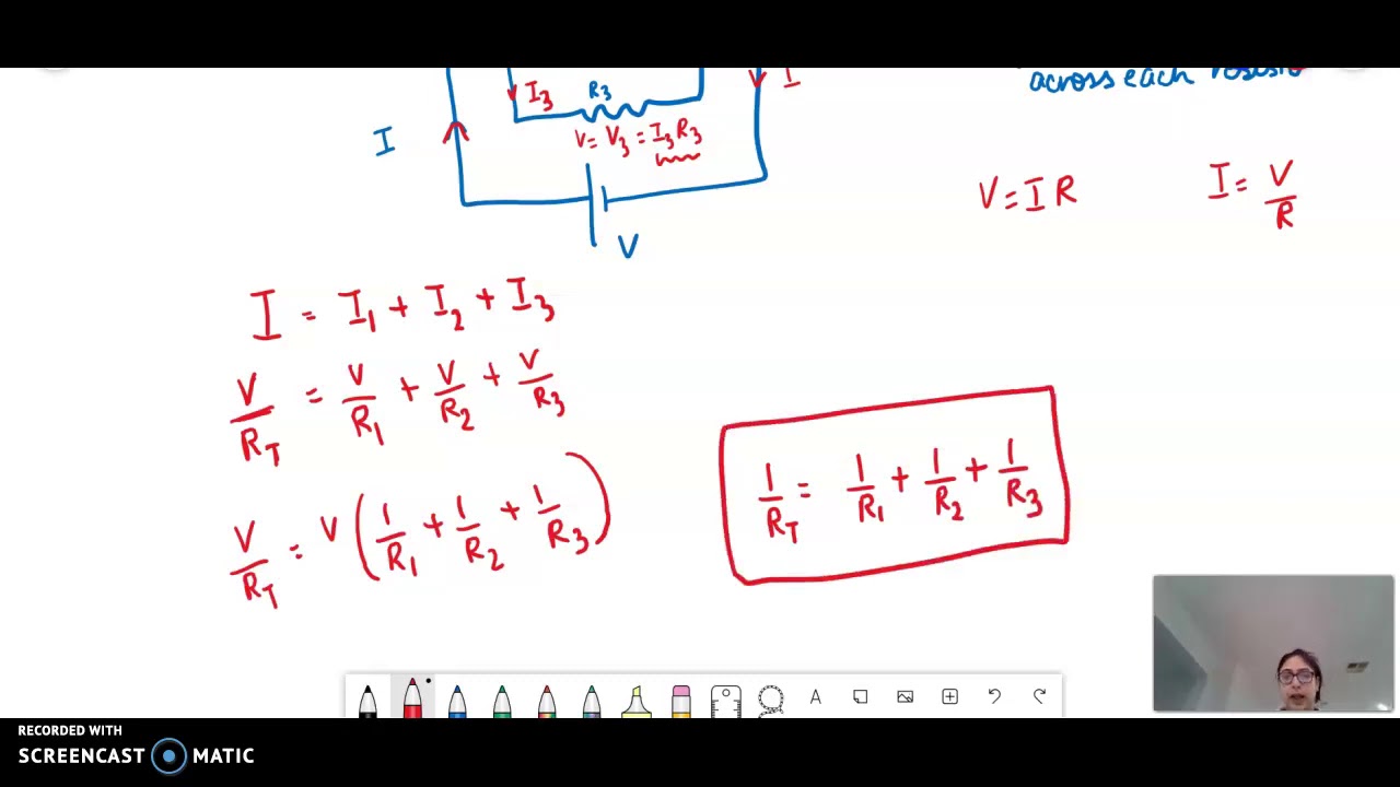 Resistors in parallel. YouTube