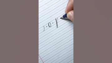 How To Calligraphy for Beginners | Calligraphy lowercase letters g |  Tutorial and Tips Calligraphy