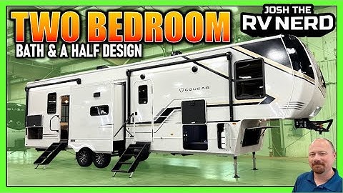 BETTER than a Bunkhouse + Bath & ½! 2026 Cougar 364BHL Family Camping Fifth Wheel by Keystone RV