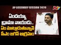 CM YS Jagan Aggressive on TDP MLA Nimmala Rama Naidu | Ntv