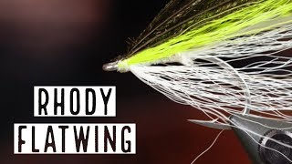 Rhody Flatwing Fly Pattern (Fly Tying Tutorial)