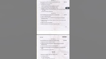 4th semester B.com Business Regulatory Framework (BRF), Model Question paper 3 | NEP | BNU