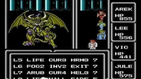 FF World Tour: FF (NES) End of Game Run Part 4