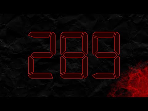 Countdown from 289 to 0 in RED