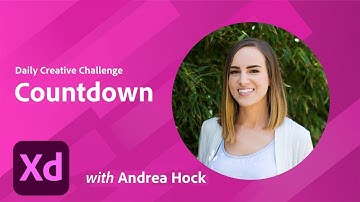 Adobe XD Daily Creative Challenge - Countdown | Adobe Creative Cloud