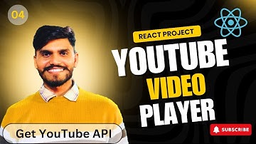Get YouTube API for Video Player | React Project Tutorial (Part 4)