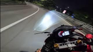 Nekad tes ride motor zx malam hari suaranya bikin candu