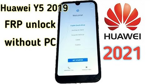 Huawei Y5 2019 /AMN-LX9 Frp Bypass & Google Account | Android 9 Pie/EMUI 9. 2021