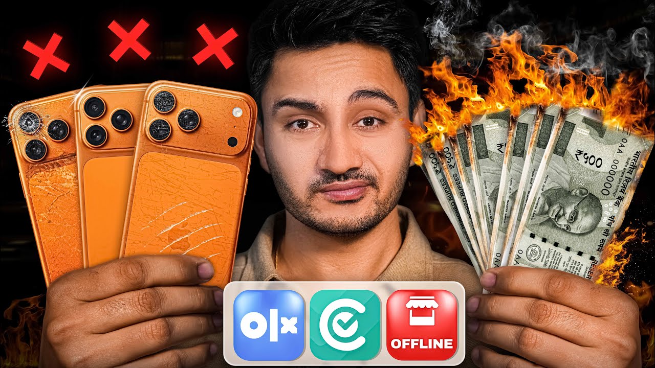 OLX vs Cashify vs Offline Market - Second Hand iPhone Reality 🤯