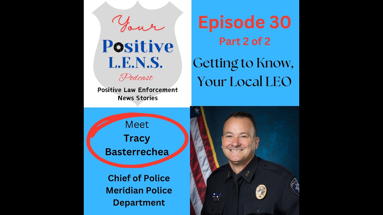 Episode 30: Meet Chief of Police Tracy Basterrechea (Part 2 of 2) - Branding Cattle, Unsolved Mysteries, and Mental Health Support