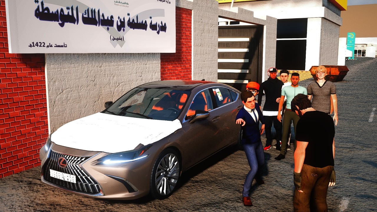 محاكي الحوادث - طالب يتعرض للظلم من مدير المدرسة شوف كيف انتقم كارثة🔥😨 beamNG drive