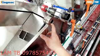 Máy cắt nhôm k20s có gì khác biệt// máy cắt nhôm thước điện tử.