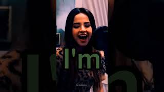 Shower: Becky-G. Dancing in the mirror singing in the shower