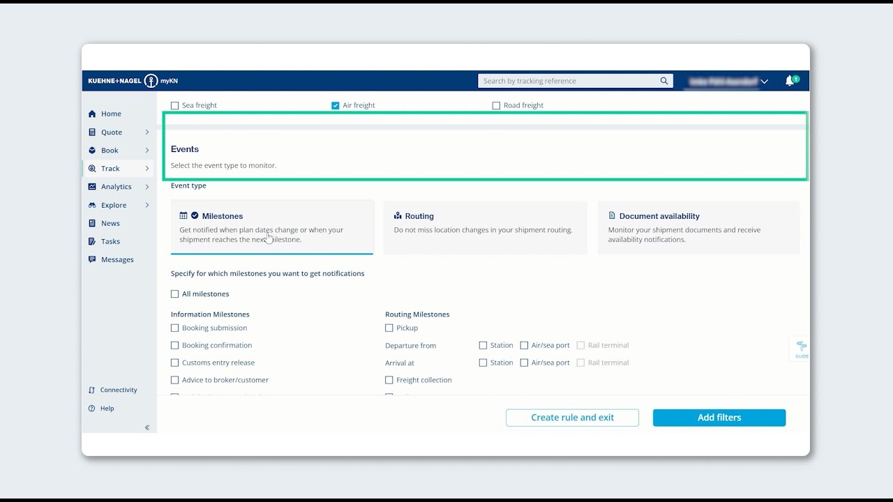 Proactive Tracking: Stay Ahead with myKN Alerts