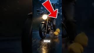 This Yellow Duckling Has 3 Seconds Before The Motorcycle Hits