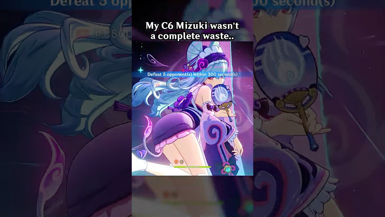 MY C6 MIZUKI WASN'T A COMPLETE WASTE..