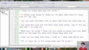 Bài 33: Giới thiệu khái quát về vòng lặp trong ngôn ngữ lập trình C?