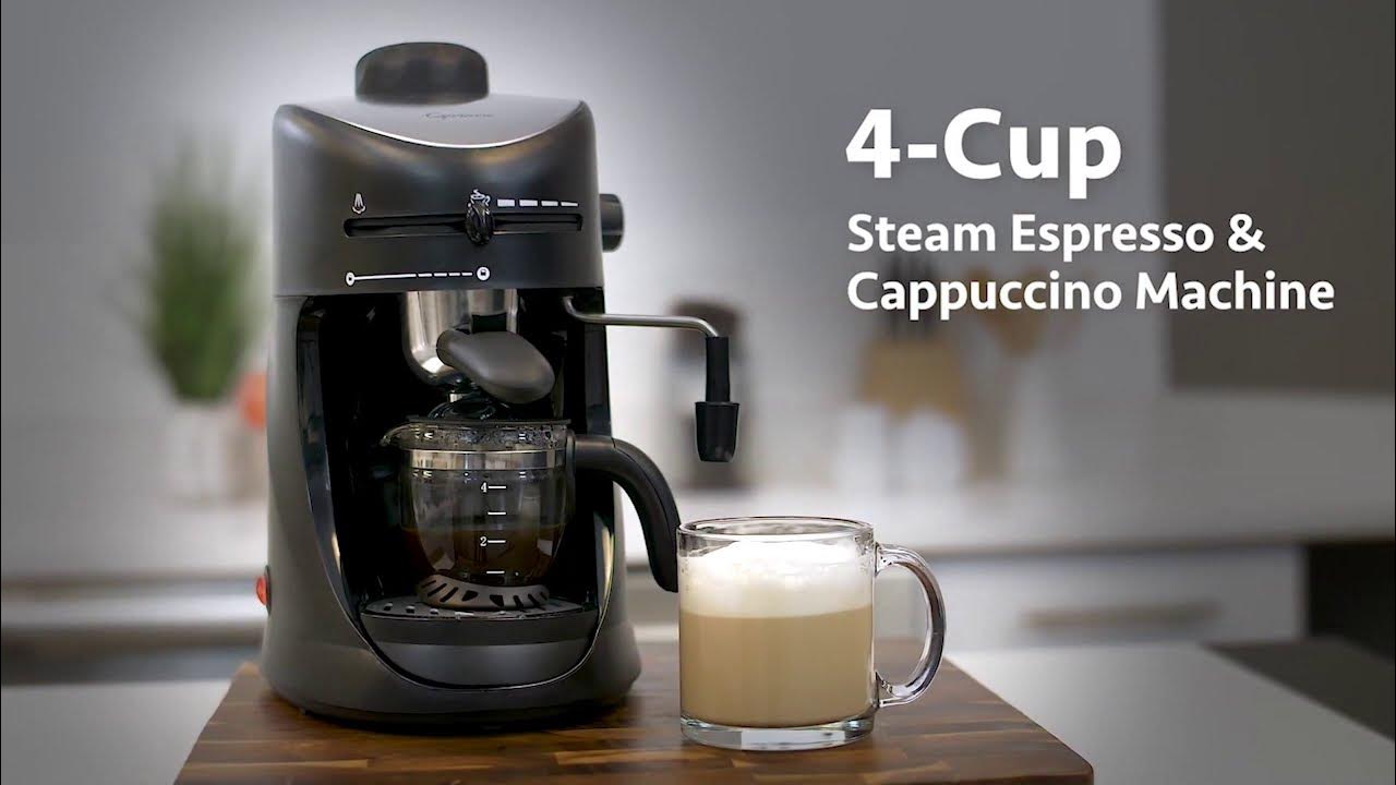 Capresso Espresso and Cappuccino Machine YouTube