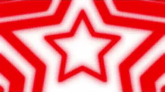 White and Red Y2k Neon LED Lights Star Background || 1 Hour Looped HD